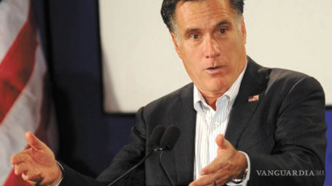 Indocumentados deben salir de EU en fila: Romney