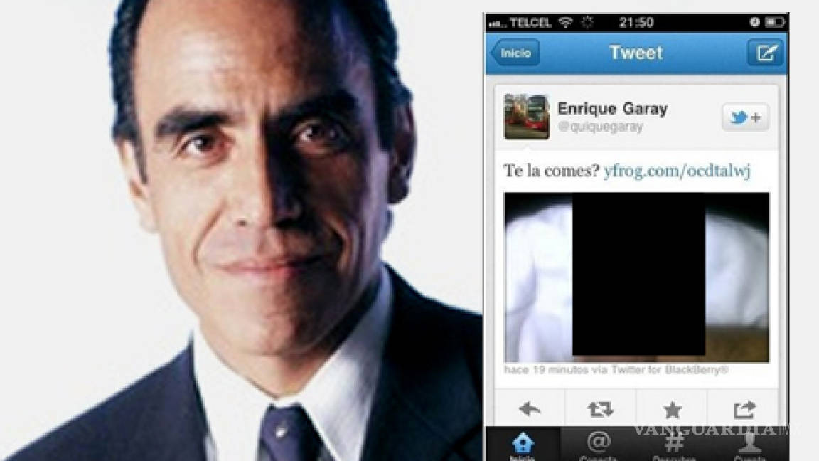 Enrique Garay alega hackeo al subir foto de su pene en Twitter