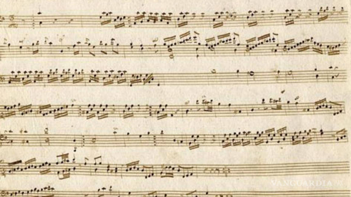 Rescatan una partitura inédita de Mozart que hizo a los once años