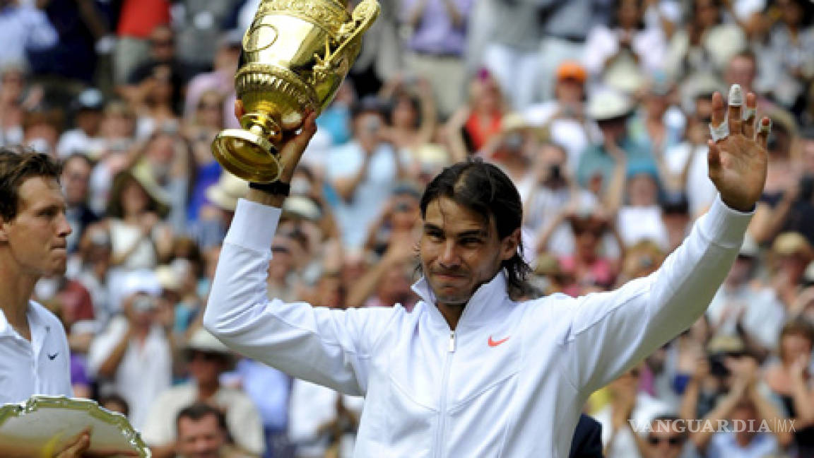 Rafael Nadal campeón de Wimbledon