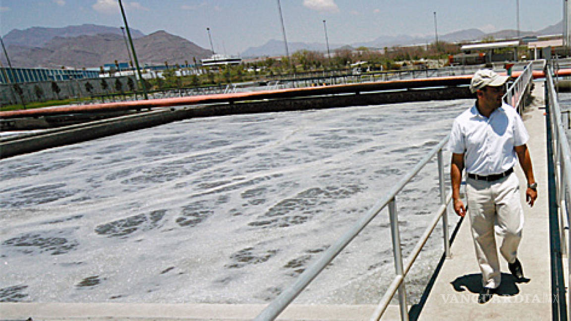 97% del agua tratada se va al arroyo en Coahuila