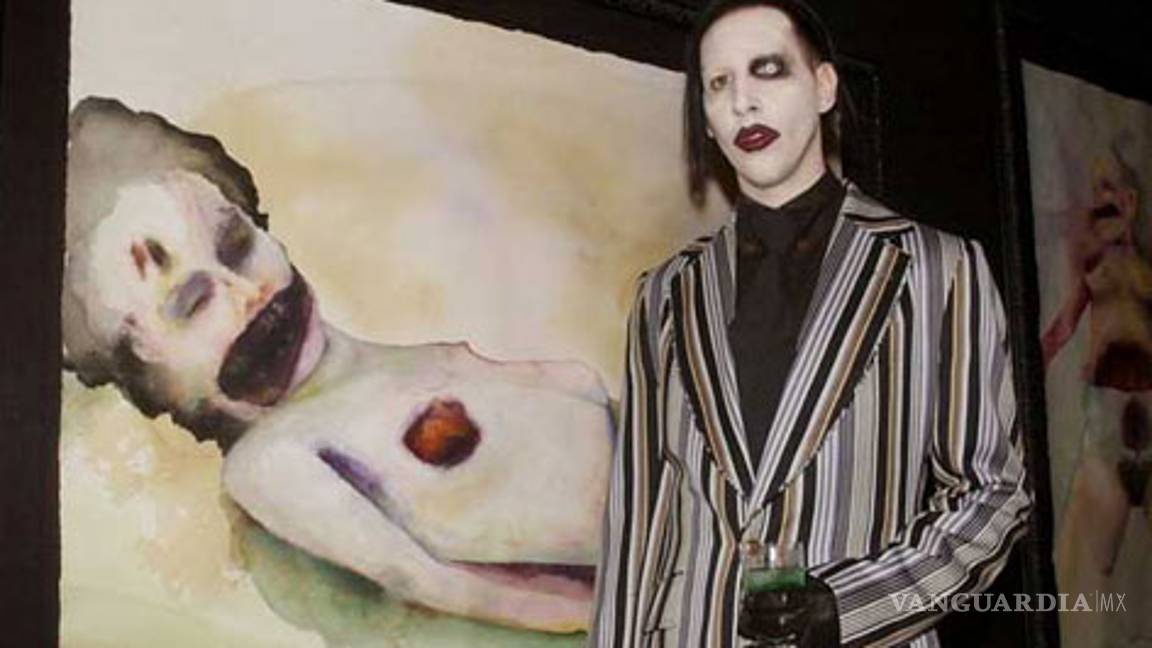 &quot;Pintar me ha cambiado la vida&quot;: Marilyn Manson