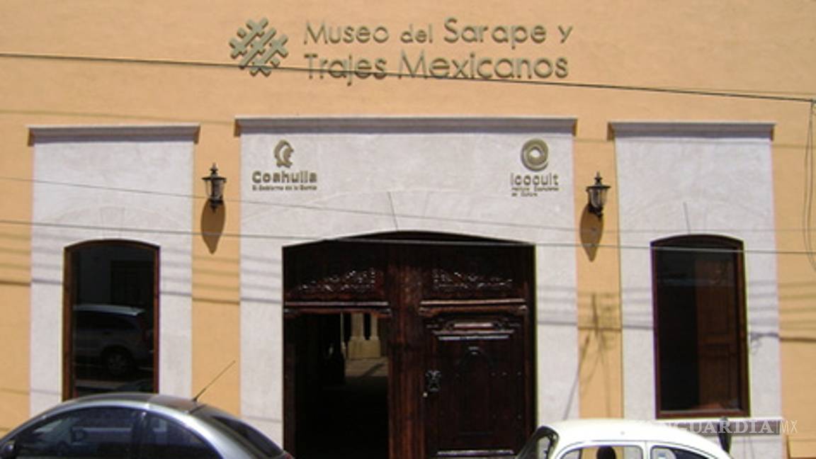 Símbolos nacionales centenarios en el Museo del Sarape de Saltillo