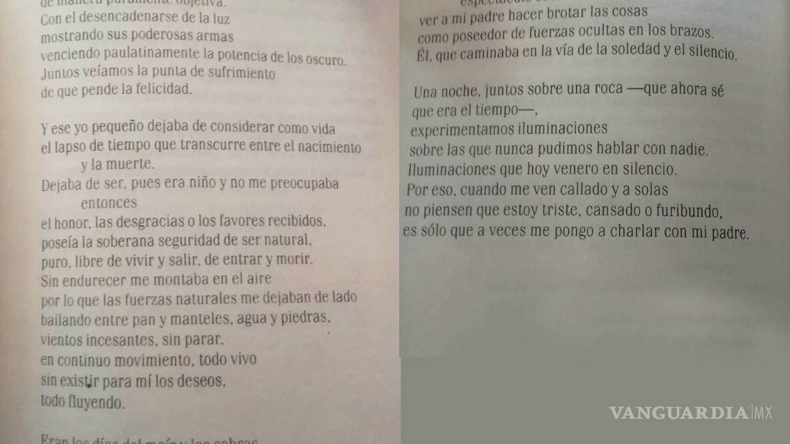 $!Marco Márquez, adiós al poeta