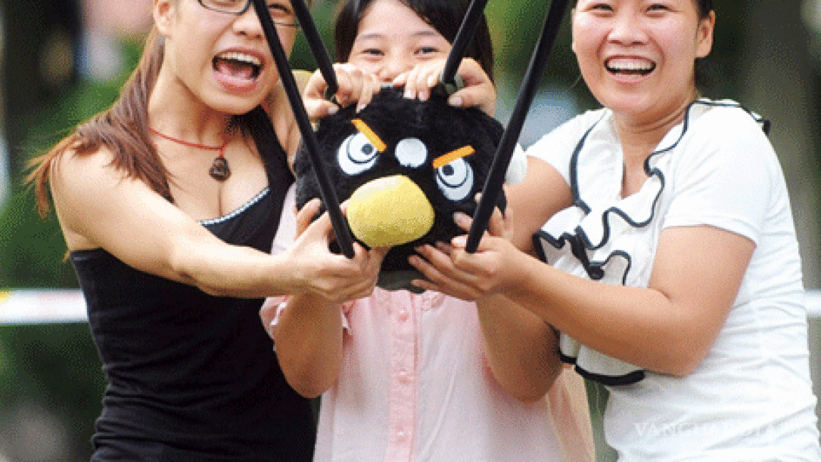 En China puedes jugar Angry Birds de verdad (Video)