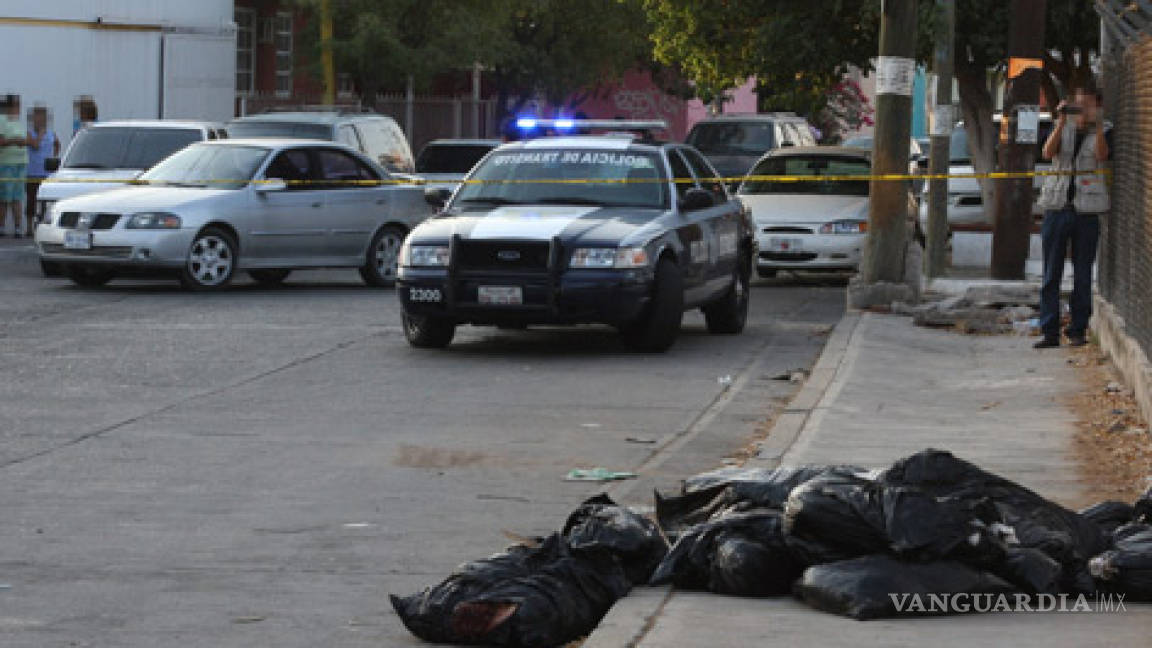 Hallan 15 cuerpos descuartizados frente a presidencia municipal de Ciudad Mante, Tamaulipas