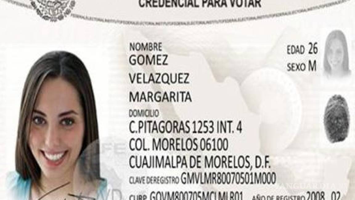 IFE avala emisión de nueva credencial de elector