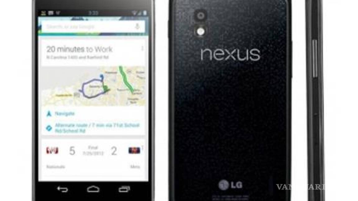 Destapan por error nuevo smartphone de Google: Nexus 4