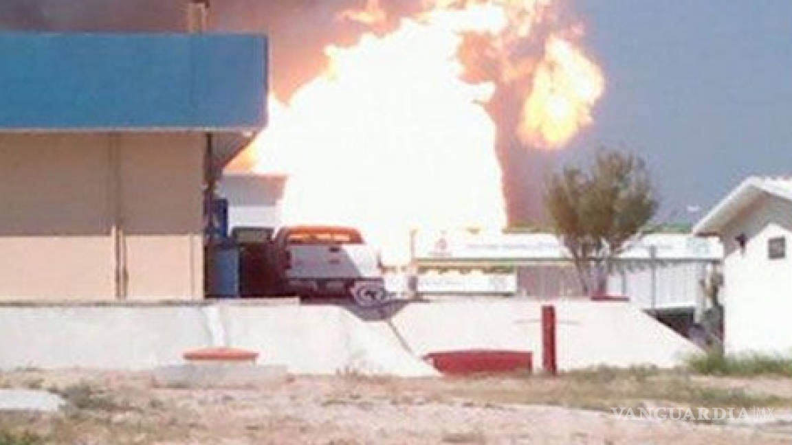 Reportan explosión en instalaciones de la refinería Pemex Reynosa