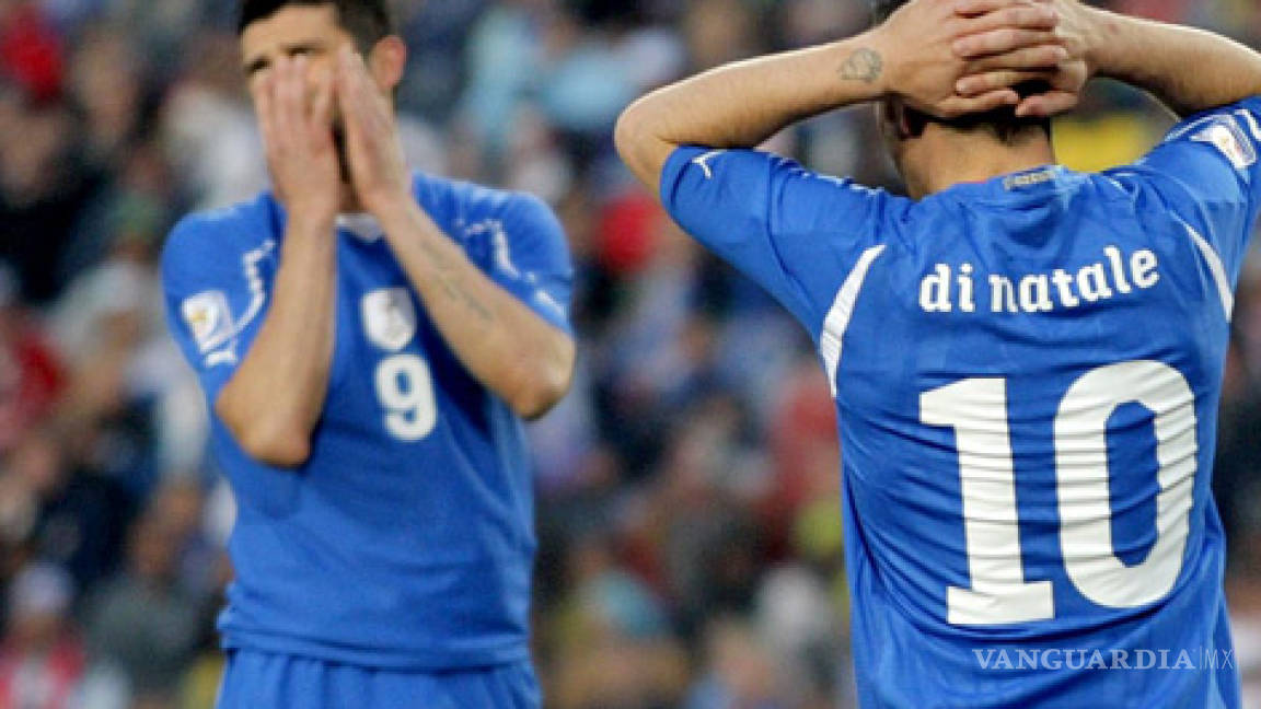 Italia pierde 2-3 ante Eslovaquia