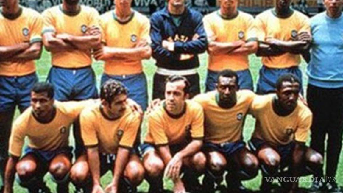 Fiche Football ONZE MONDIAL 1993 - Brésil 1970 - Pelé, Felix, Jairzinho - Originale