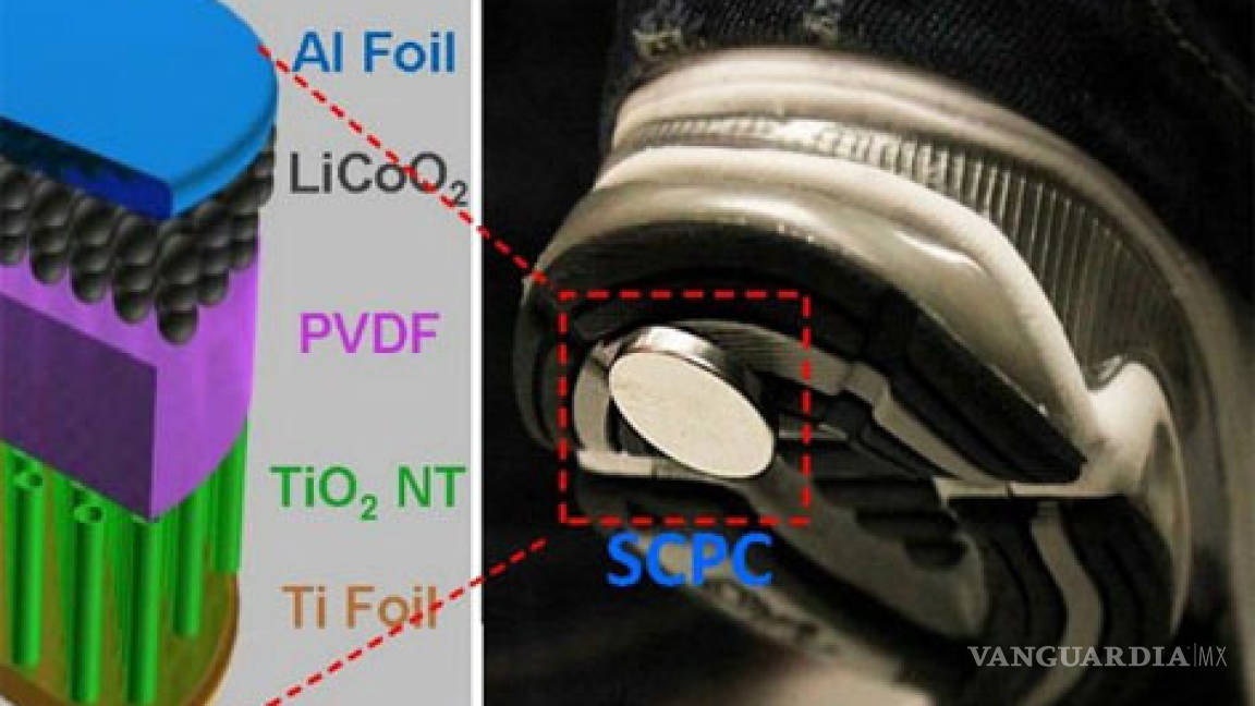 Inventan batería para smartphones que se recarga caminando