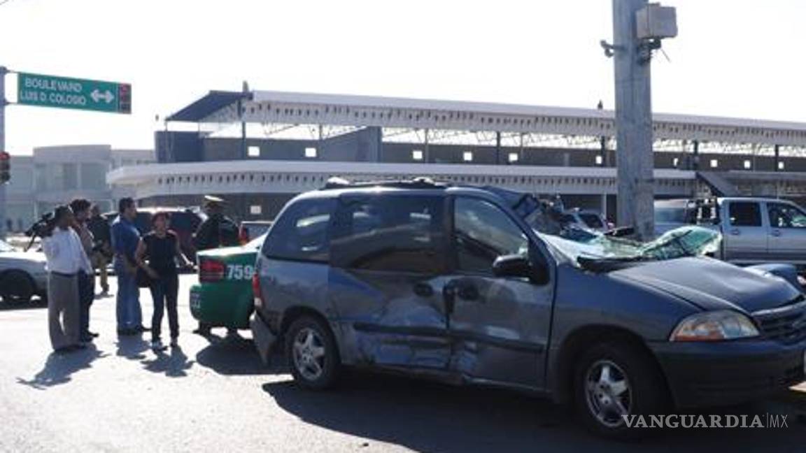 GATEs provocan accidente en Saltillo, Coahuila; tres heridas