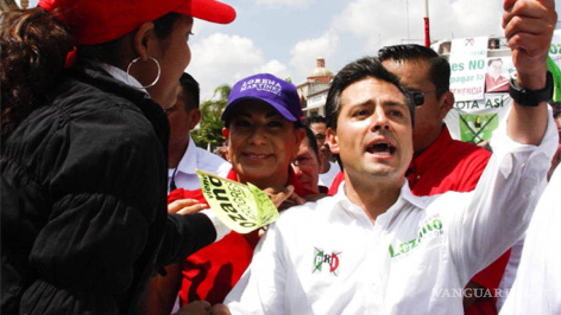 Asegura Peña Nieto que PRI ganará pese a grabaciones