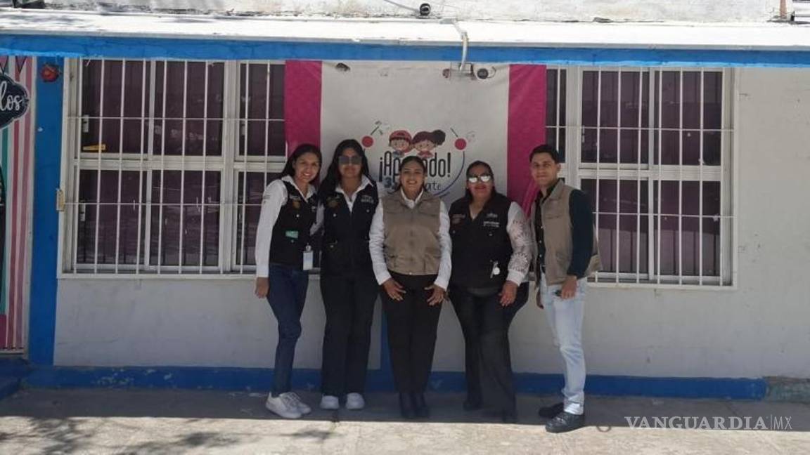 $!El plantel de docentes de la escuela monclovense agradecen la inversión.