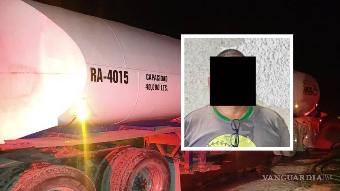 Fuerza Civil sorprende ‘in fraganti’ a un hombre robando hidrocarburo, en NL