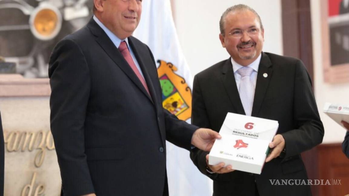 Gobernador de Coahuila entrega sexto informe al Congreso