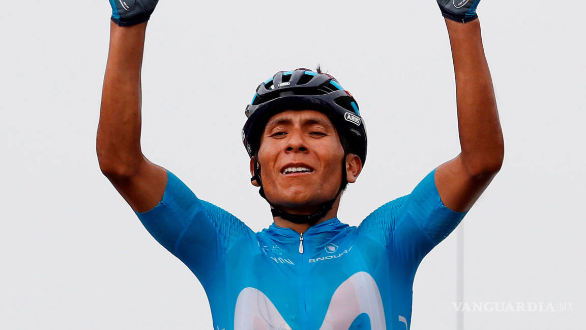 Nairo Quintana, toda una fiera en la cima del Portet