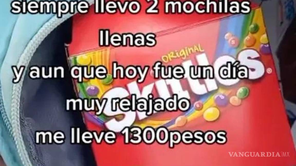 $!Por presumir cuánto ganaba vendiendo dulces en su prepa la corren de la escuela