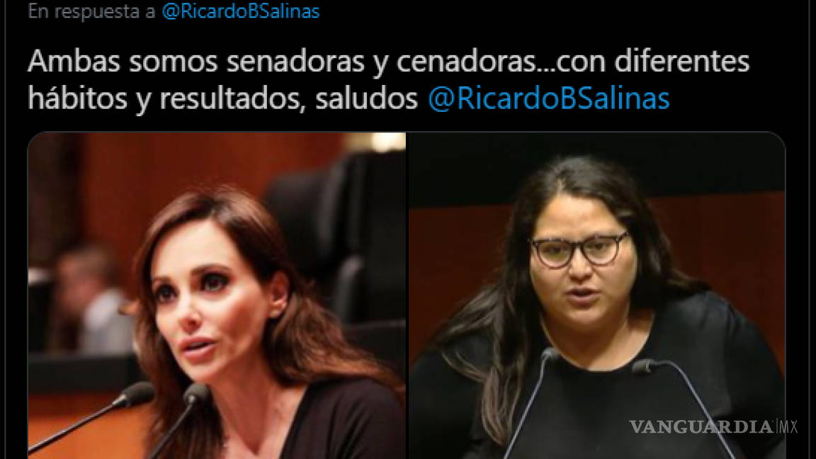 Lilly Téllez lanza mensaje discriminatorio contra Citlalli Hernández