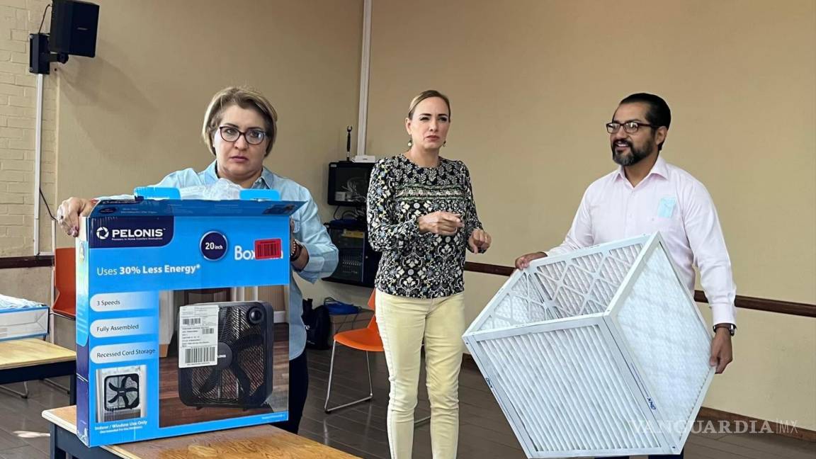 Buscan colocar purificadores de aire caseros en las escuelas de Coahuila