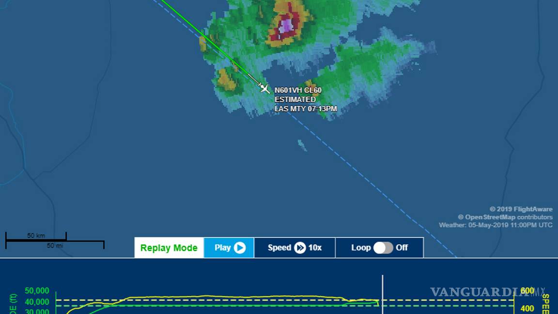 $!Se pierde aeronave en Coahuila con 18 pasajeros que venían de Las Vegas