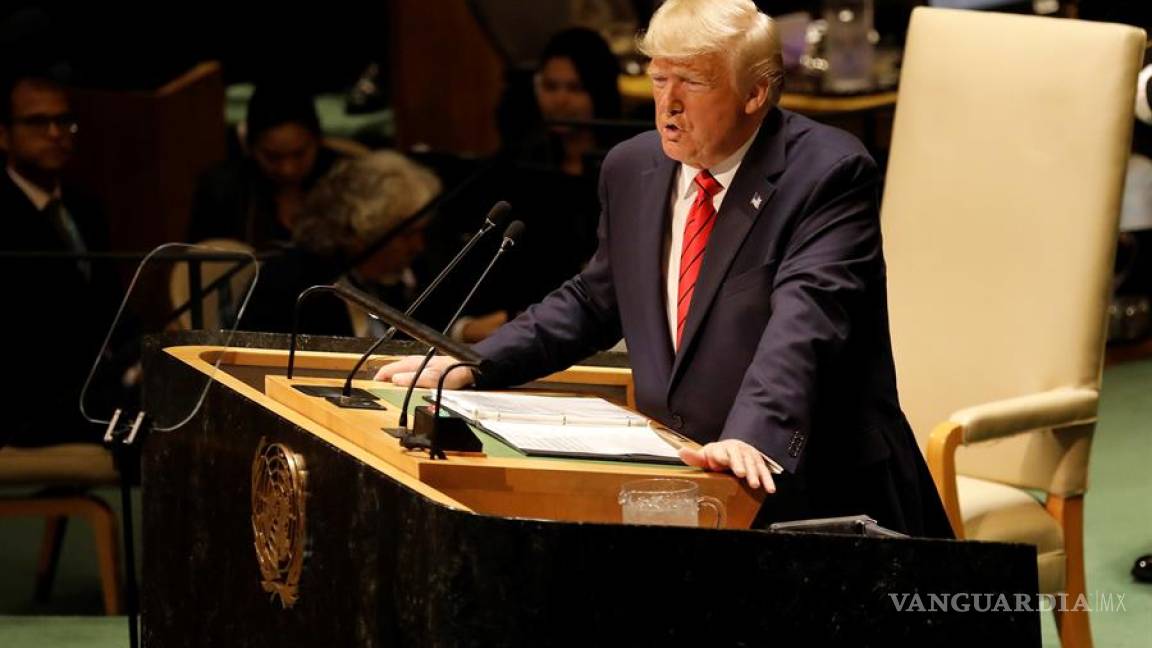 Trump afirma que &quot;el futuro pertenece a los patriotas” en su mensaje en las Naciones Unidas