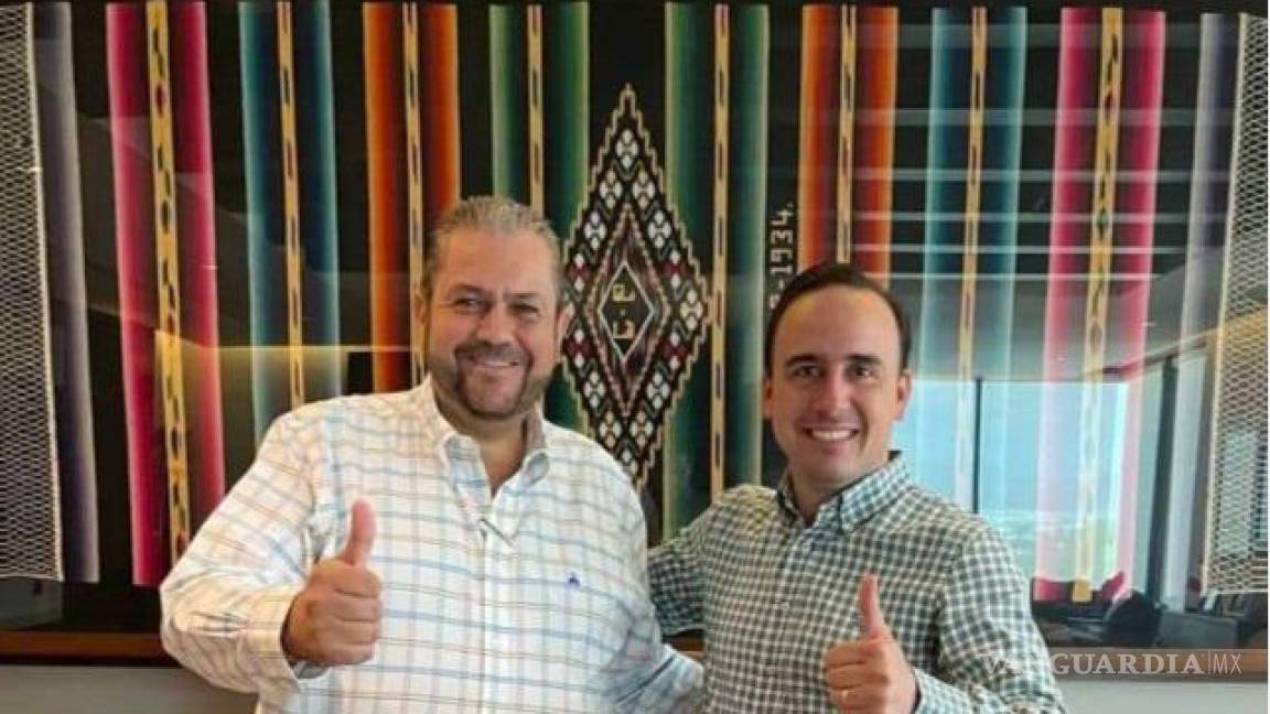 Se reúne gobernador Manolo Jiménez con alcalde electo de Ramos Arizpe