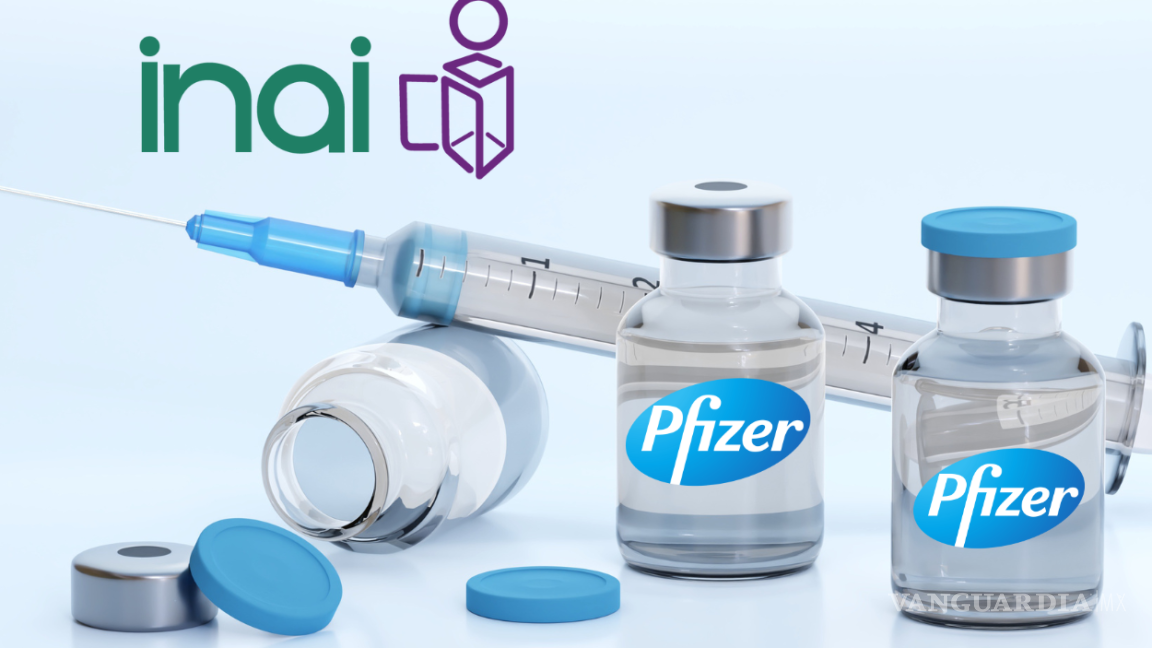 INAI ordena a la Cofepris transparentar permiso para vacuna Pfizer en menores