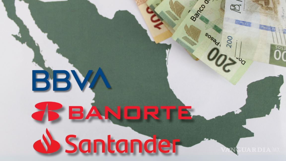 Este es el cambio que tendrán los bancos BBVA, Banorte y Santander en México este 2024