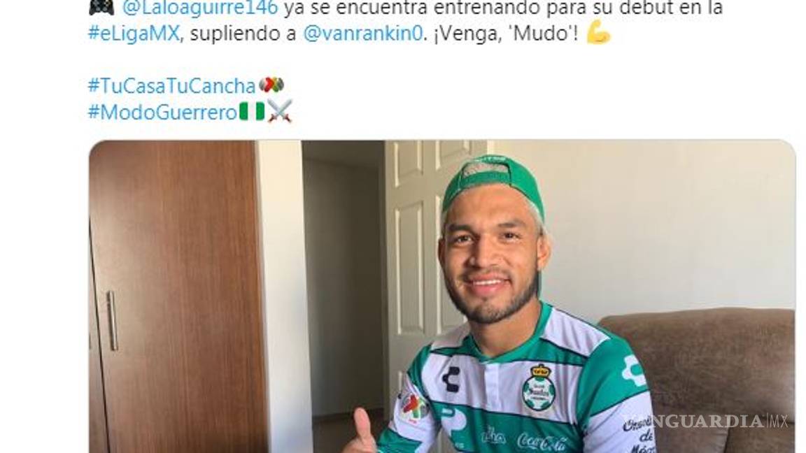 $!Jugador de Santos Laguna se lesiona el dedo y no podrá jugar en la eLiga MX