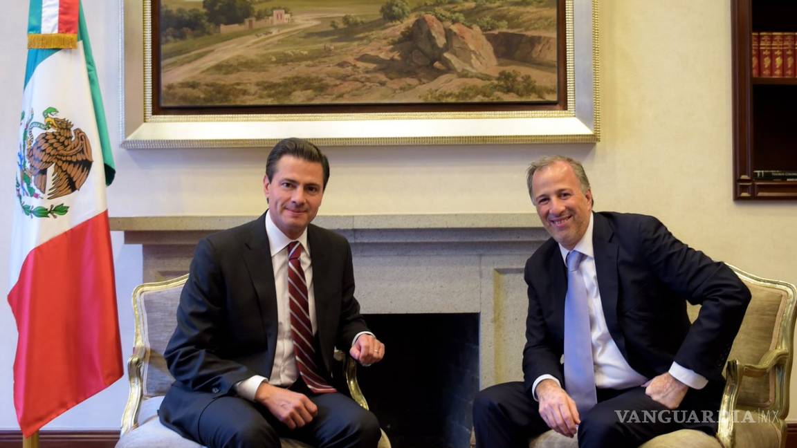 $!Peña Nieto se reúne con José Antonio Meade tras elección presidencial
