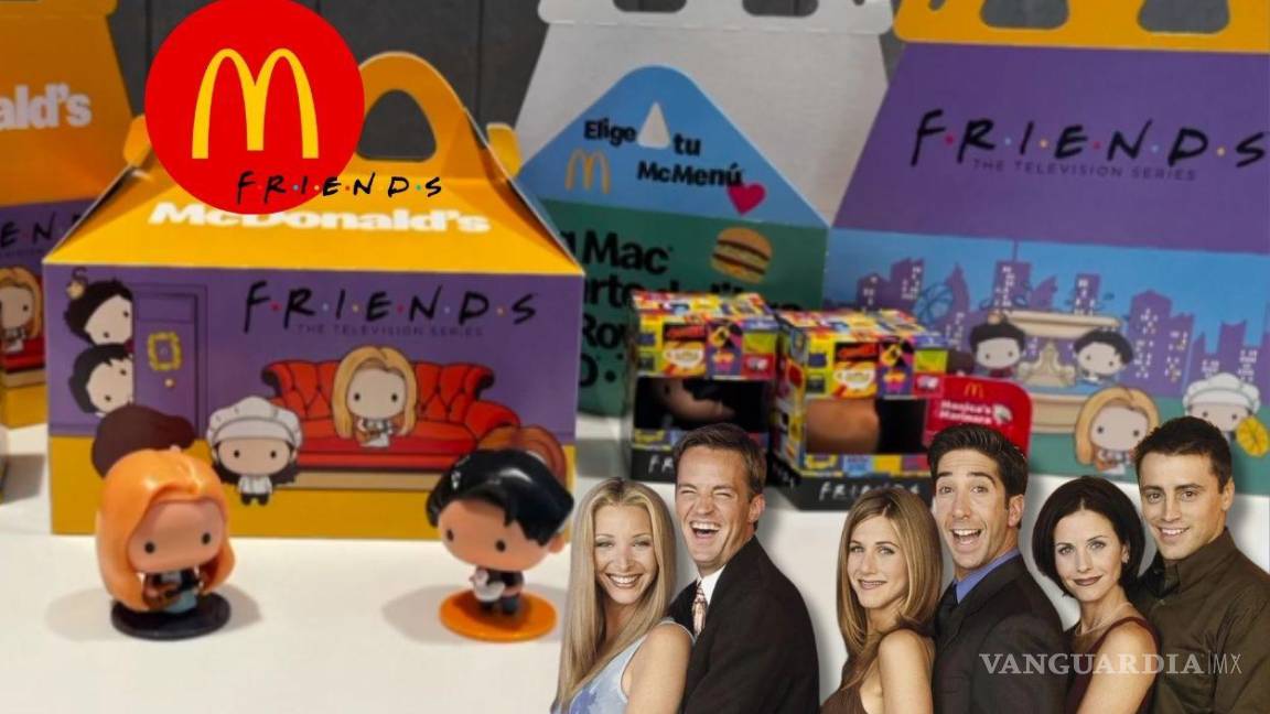 ¡Atención, fans! McDonald’s se une al 30 aniversario de ‘FRIENDS’ con edición especial en tu cajita feliz... ¿Cuándo llega a México?