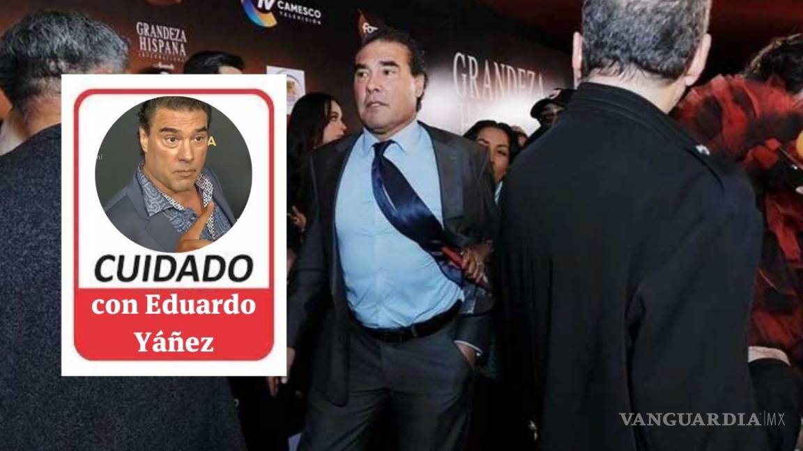 ¡Cuidado con Eduardo Yáñez! El actor agredió a reportera en premios Grandeza Hispana... ¿Odia a la prensa?