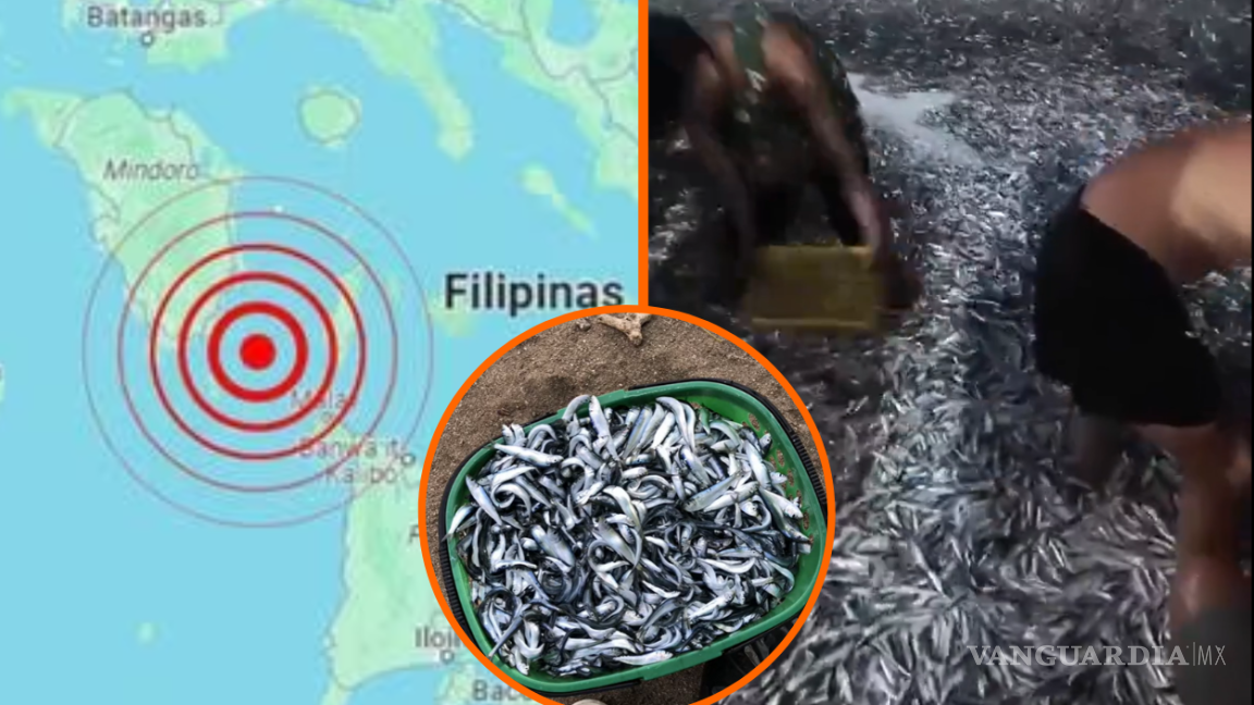 ¿Presagio? Habitantes presencian extraño fenómeno en playas de Filipinas minutos antes de un sismo