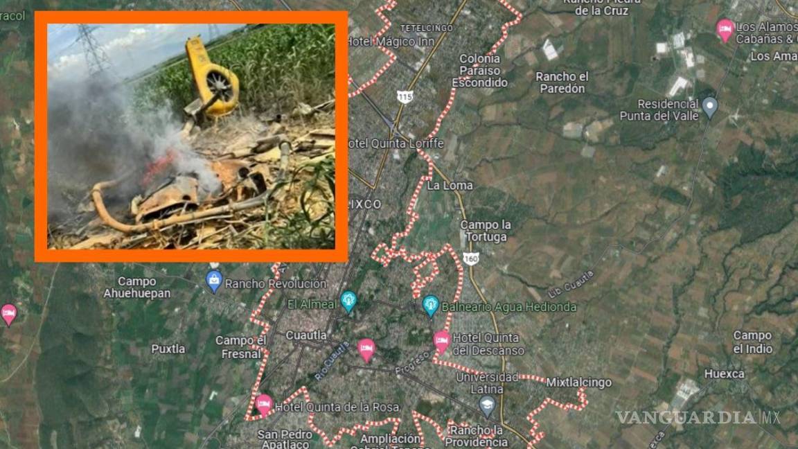 Morelos: accidente aéreo deja a tres muertos de la CFE
