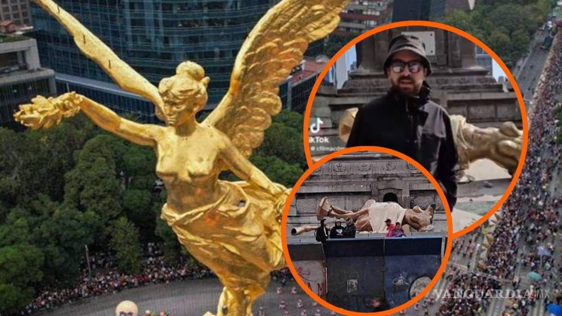 ¿En verdad se cayó el Ángel de Independencia en la CDMX? Director de cine explica confusión