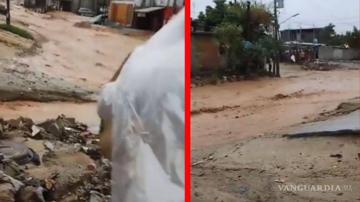 Tormenta tropical ‘Ileana’ golpea a Baja California Sur con inundaciones y deslaves