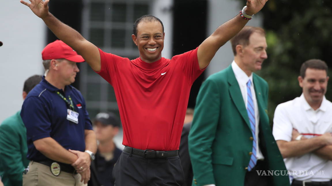 Los datos que dejó el quinto triunfo de Tiger Woods en el Masters de Augusta