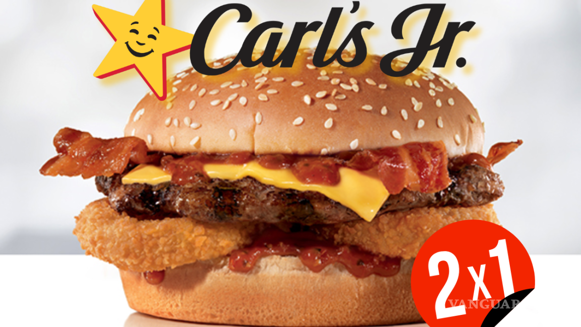 ¿Qué día Carls Jr tendrá al 2x1 las hamburguesas Western Bacon CheeseBurger? Esta es la fecha y los estados participantes