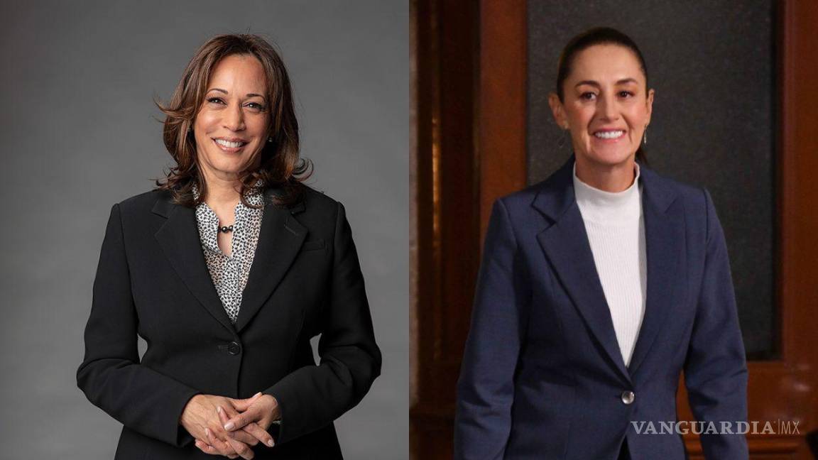 Kamala Harris, vicepresidenta de EU, felicitó a Claudia Sheinbaum por su toma de posesión