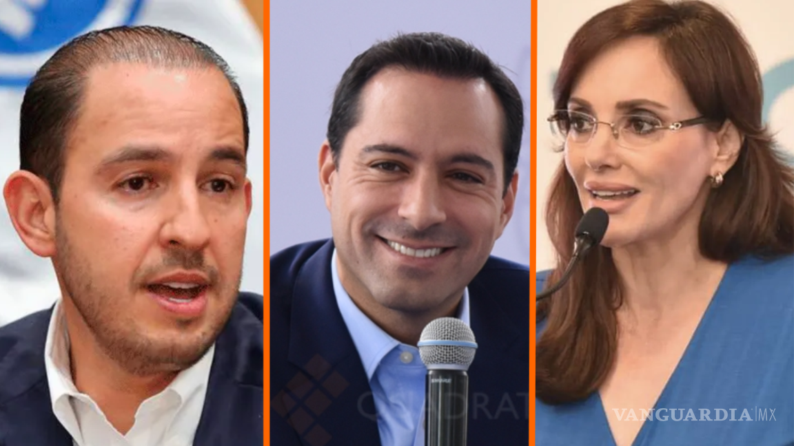 PAN define candidaturas ‘pluris’ para el Senado: Marko Cortés, Mauricio Vila y Lilly Téllez encabezan la lista