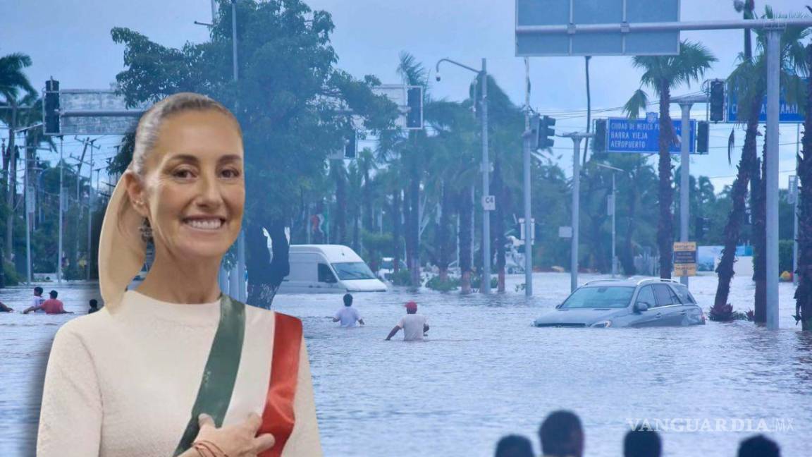 Claudia Sheinbaum anuncia primera gira en Acapulco para evaluar daños por huracán ‘John’