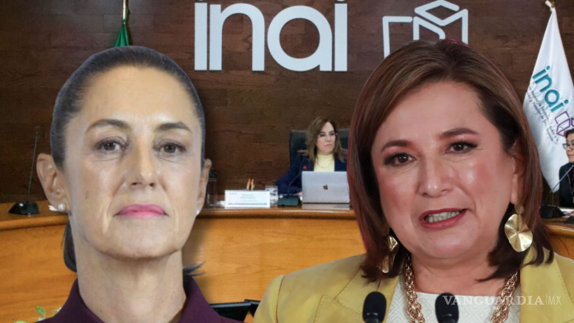 INAI comienza investigación de filtración de datos de las candidatas a la presidencia Claudia Sheinbaum y Xóchitl Gálvez