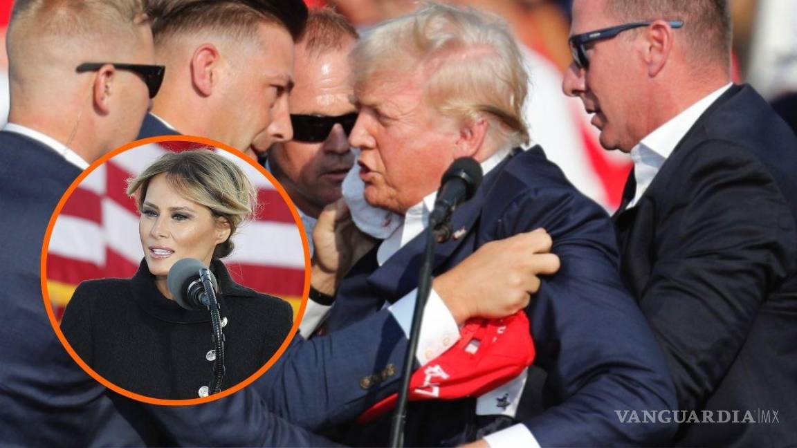 Melania Trump, ex primera dama de Estados Unidos, habla sobre ataque a su esposo en evento