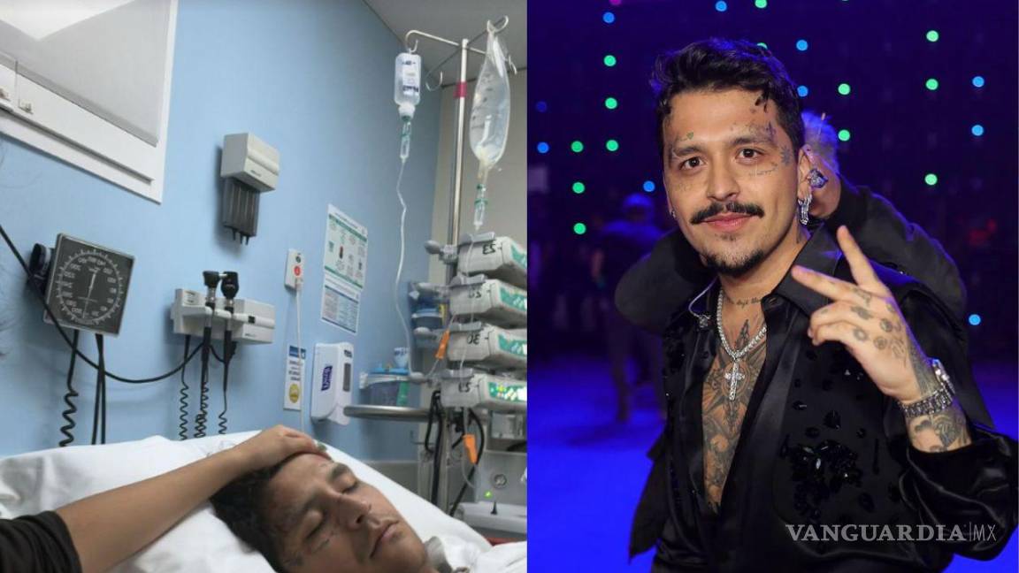 Christian Nodal es HOSPITALIZADO; posponen su presentación en Hidalgo