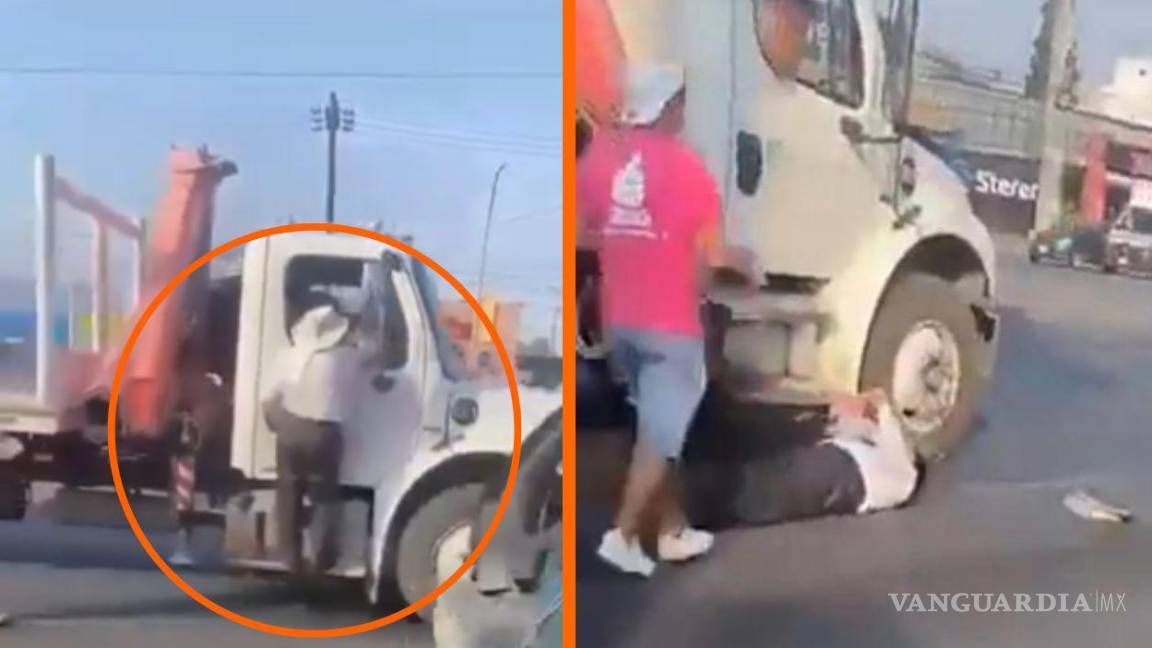 Adalberto Madero, candidato a la alcaldía de Monterrey, cae de tráiler en movimiento (VIDEO)