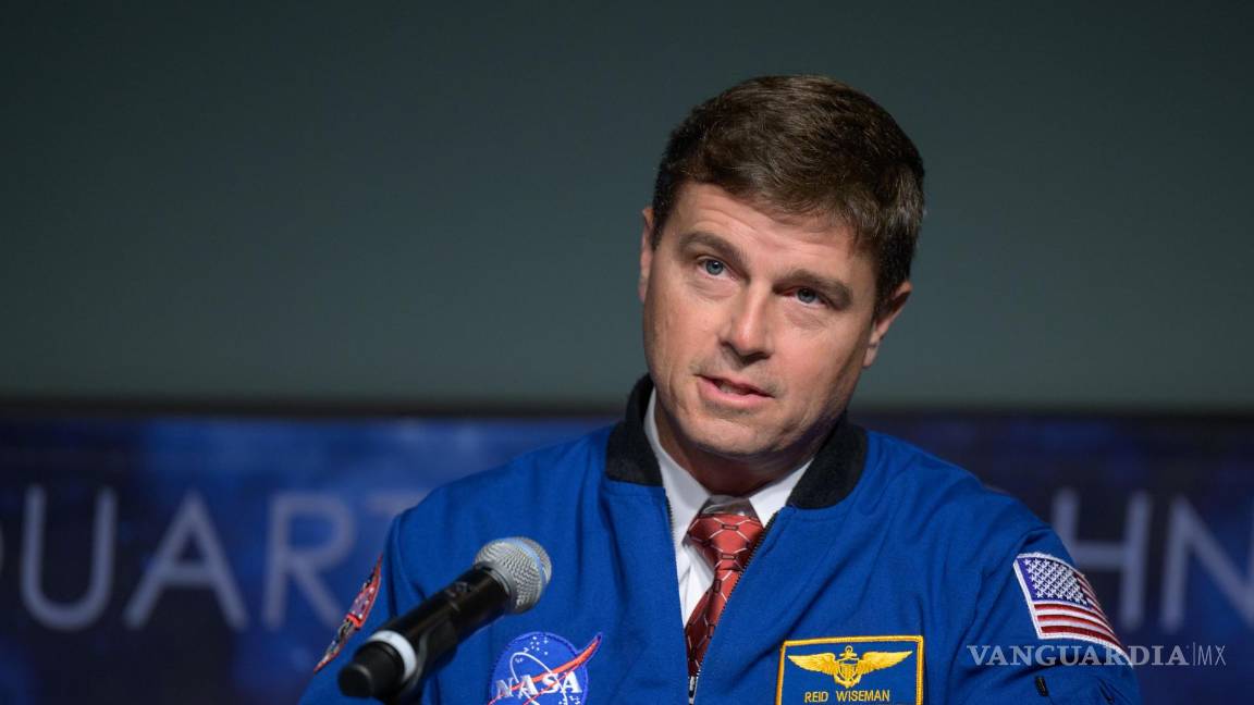 $!El astronauta y comandante de Artemis II, Reid Wiseman, en una rueda de prensa de actualización sobre la campaña Artemis.