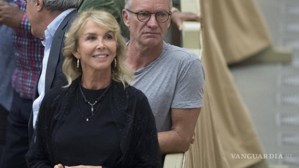 $!Recibe el papa Francisco a Sting y a su mujer Trudie Styler en el Vaticano