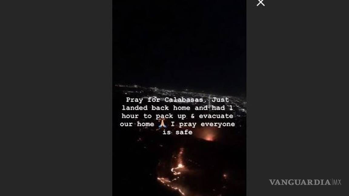 $!Las Kardashian, Guillermo del Toro, Lady Gaga ven arder sus casas